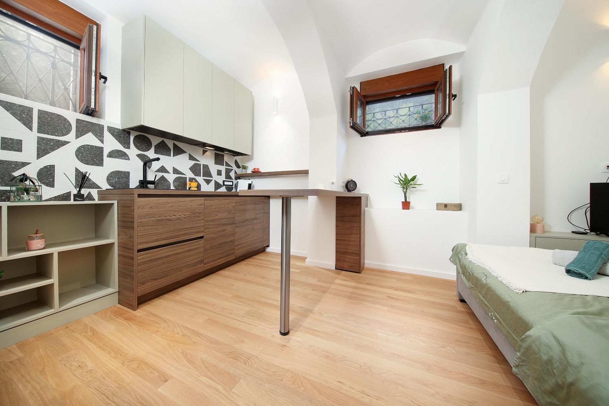 Apartman La Verita 1 St Line With Garden Opatija